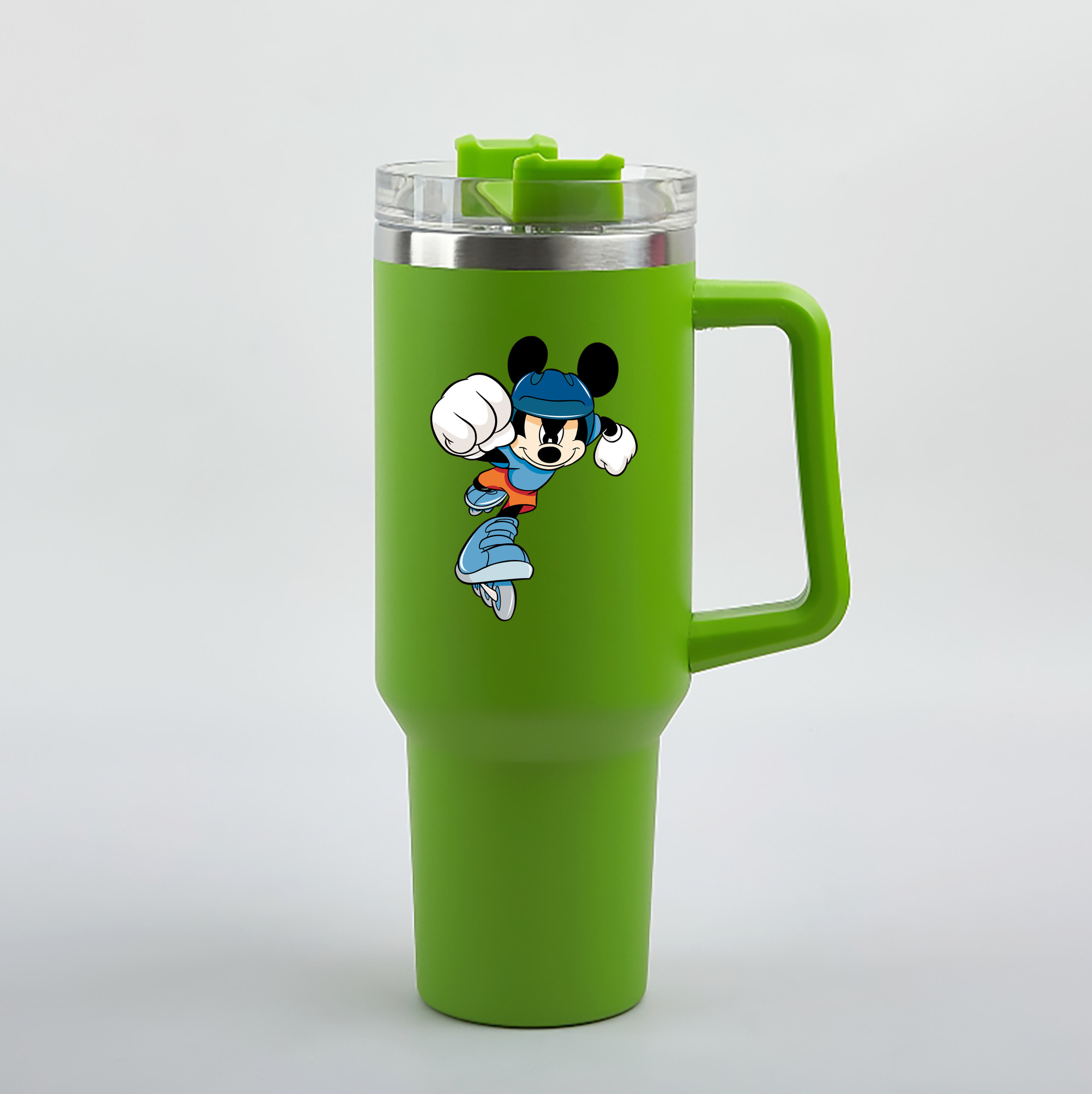 （画像用） ミッキーマウス Mickey Mouse 1200mL車用タンブラー（カラープリント）